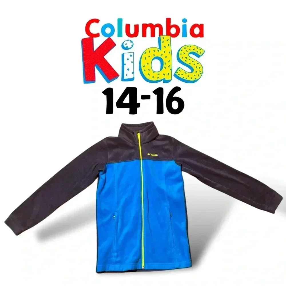 Columbia Kids’ Sz blue 14-16 Steens Mt™ II Fleece Jacket. Exclnt cndtn.